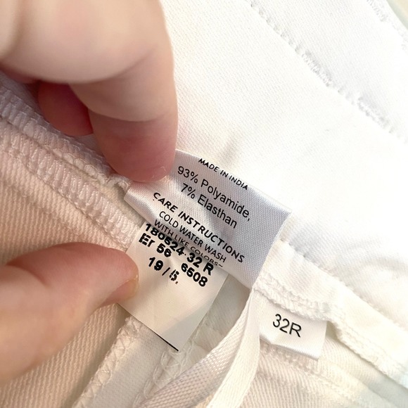 ROMFH Riding Pants Breeches Equestrian Women's White‎ 32R Full Seat READ - Picture 4 of 14